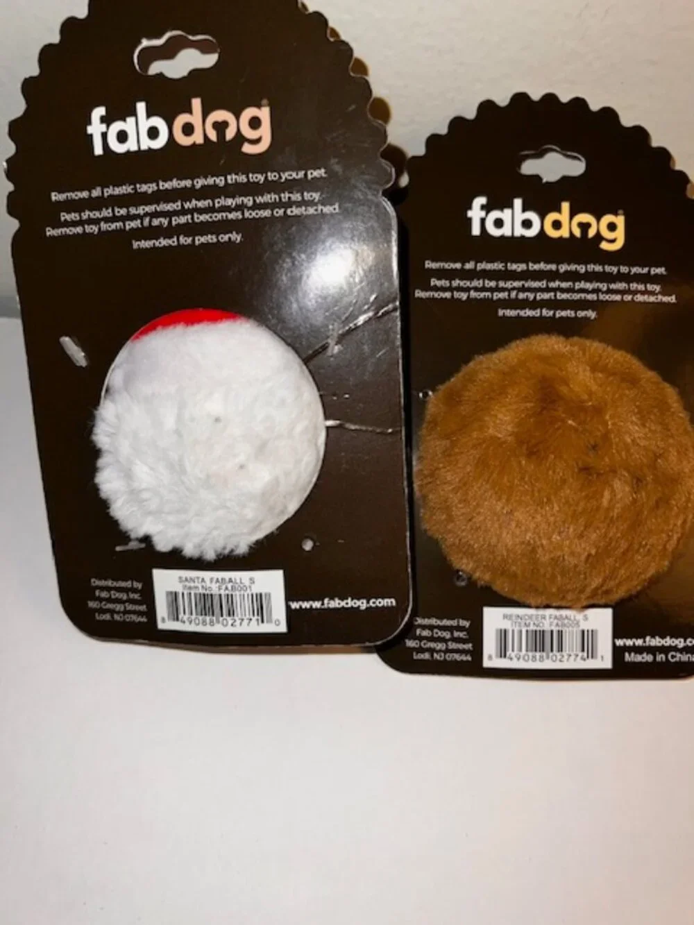 Holiday Dog Toys - set of 3